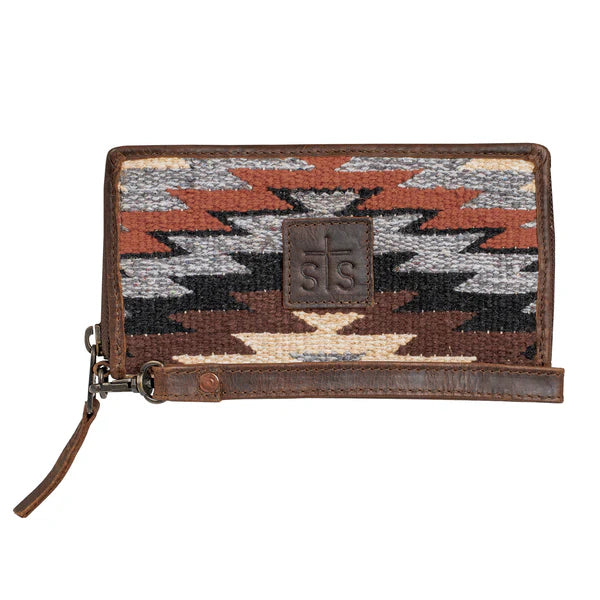 STS Guadalupe Bifold Wristlet -  Serape