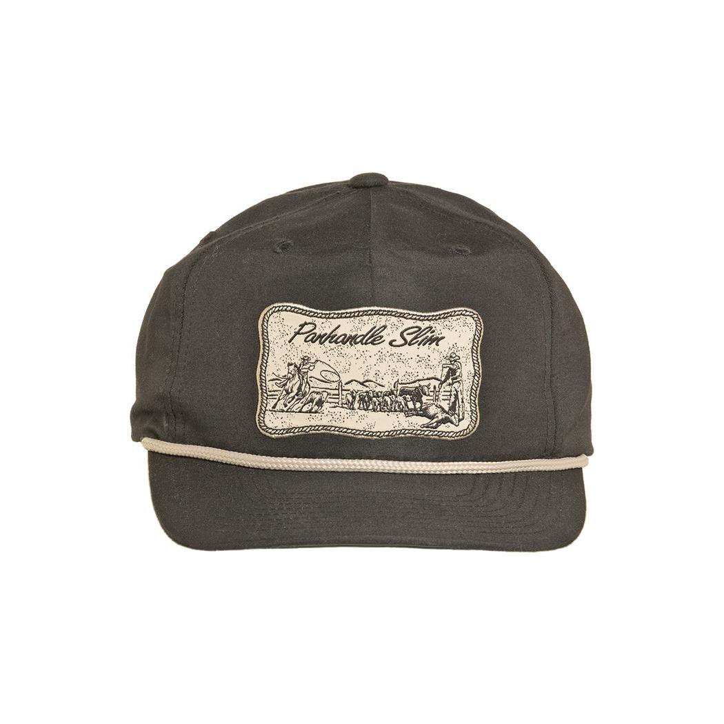 Panhandle Slim Ranch Rope Cap - Black