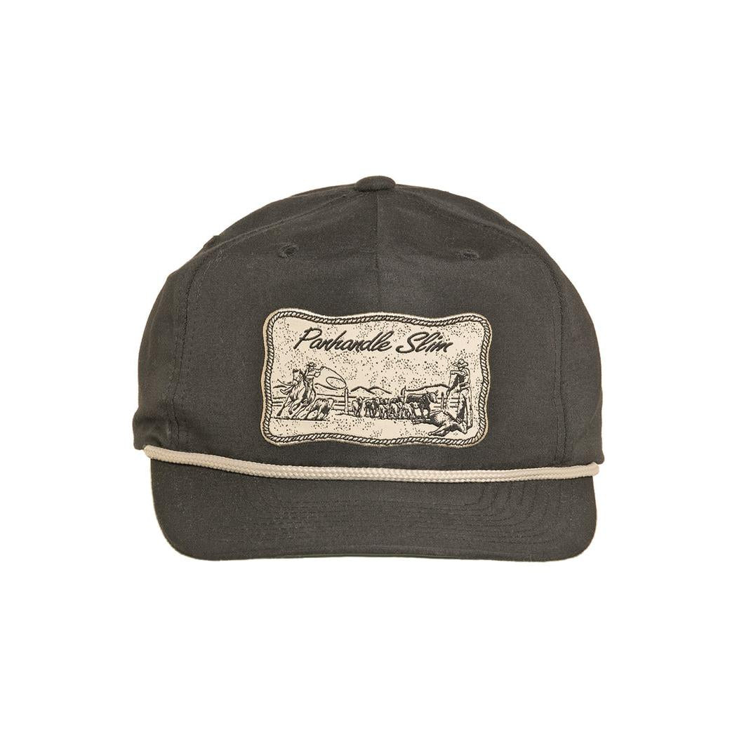 Panhandle Slim Ranch Rope Cap - Black