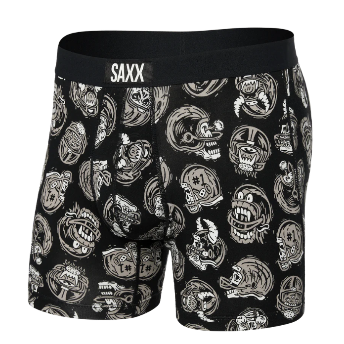 Saxx Men's Vibe Super Soft Boxer Briefs - Patterns
