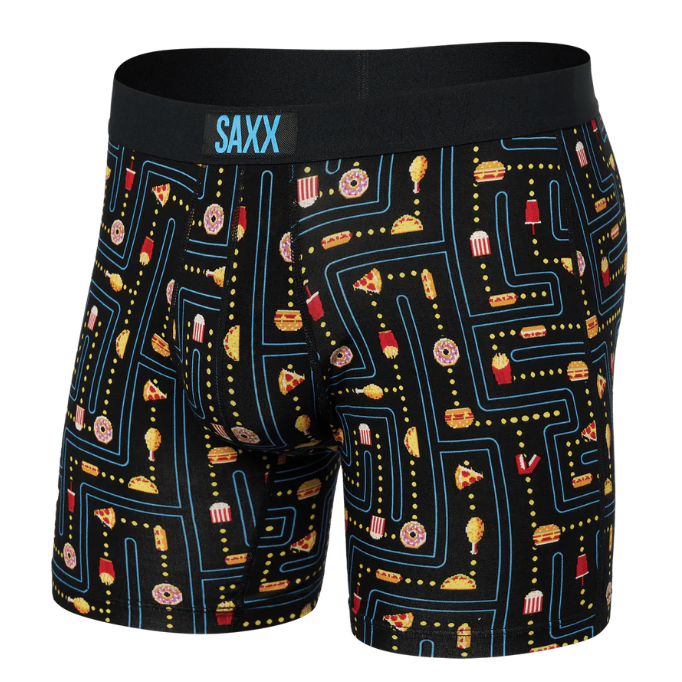 Saxx Men's Vibe Super Soft Boxer Briefs - Patterns