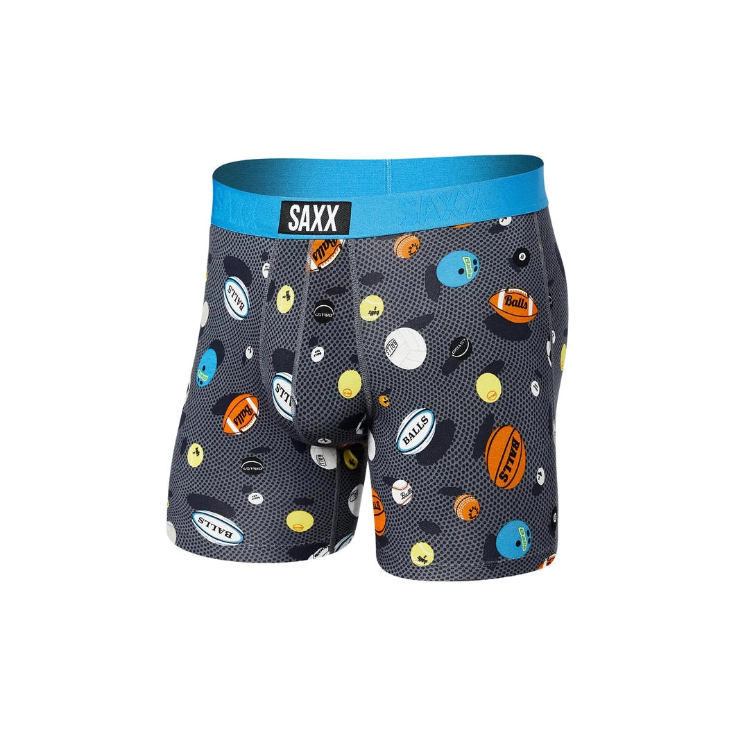 Saxx Men's Vibe Super Soft Boxer Briefs - Patterns