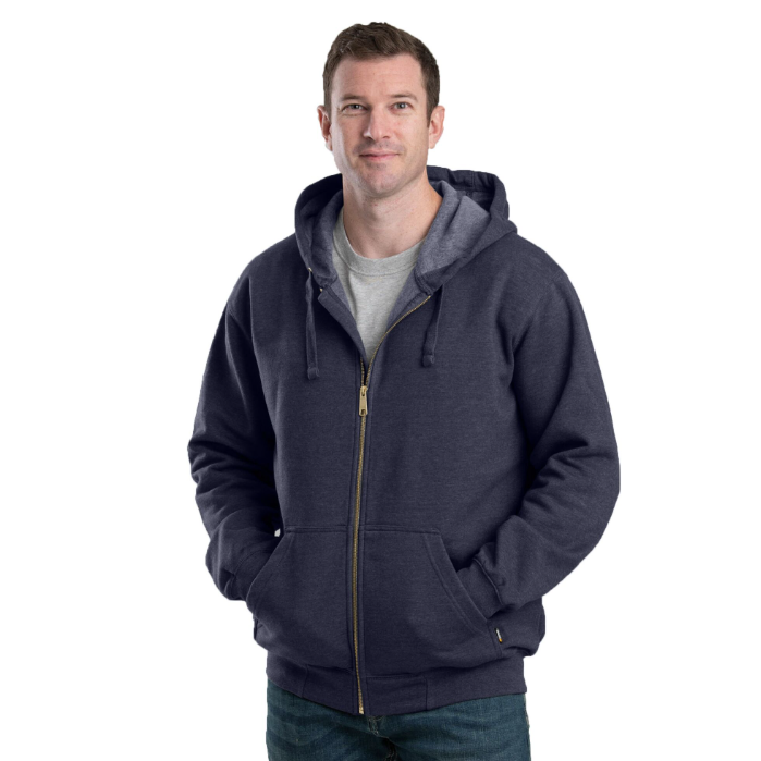 Berne Men's Heritage Full-Zip Hooded Sweatshirt