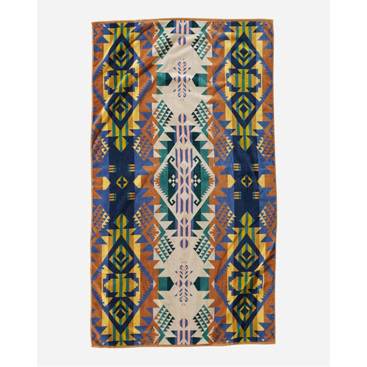 Pendleton Journey West Bright Spa Towel Red