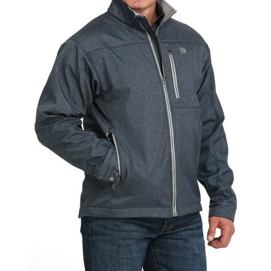 Cinch Mens Bonded Long Sleeve Jacket -Navy