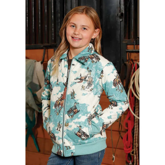 Cinch Girls Long Sleeve Jacket- Multi