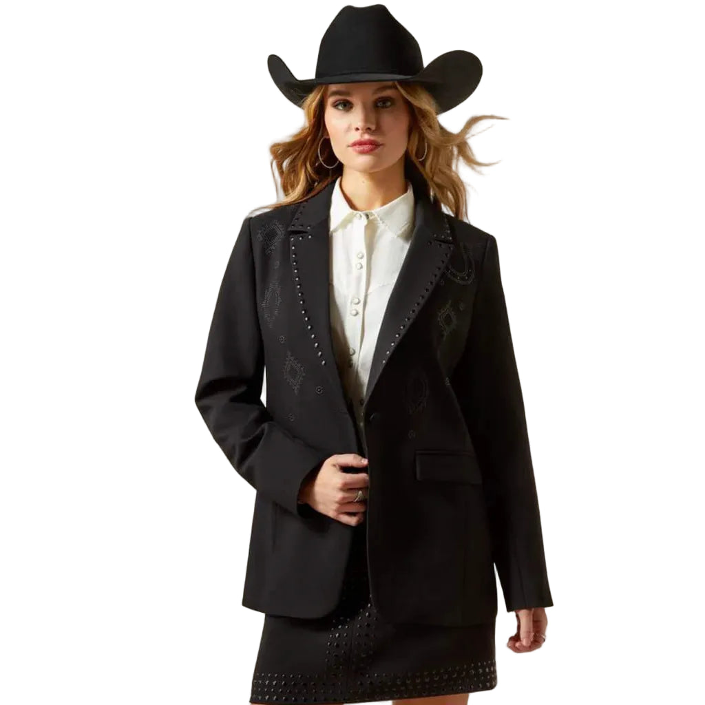 Ariat Women's After Party Blazer- Black