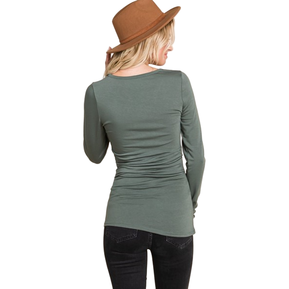 Vanilla Bay Women's LS Top