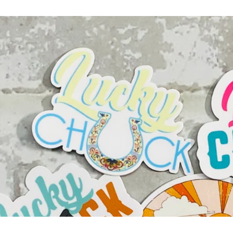 Lucky Chuck Sticker - Talavera