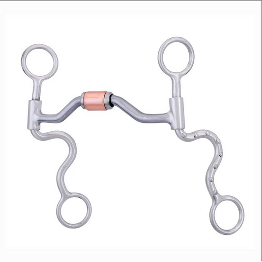 Cowboy Tack FG Futurity Bit w/Copper Roller