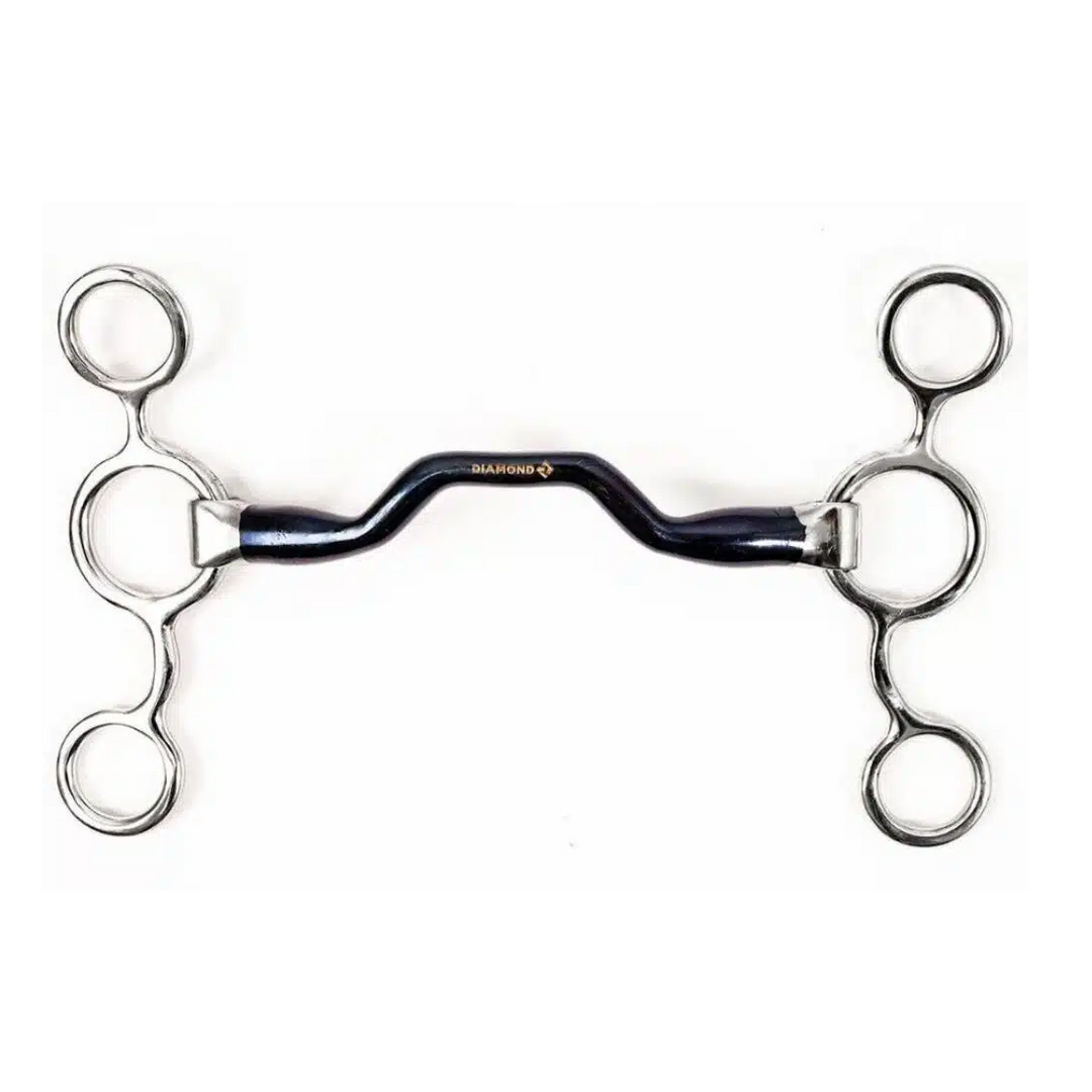 Reinsman Diamond R Jr Cowhorse Solid Low Port Bit