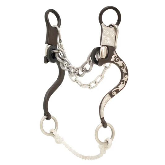 Cowboy Tack Tyler Magnus Series Loose Ring Chain Bit