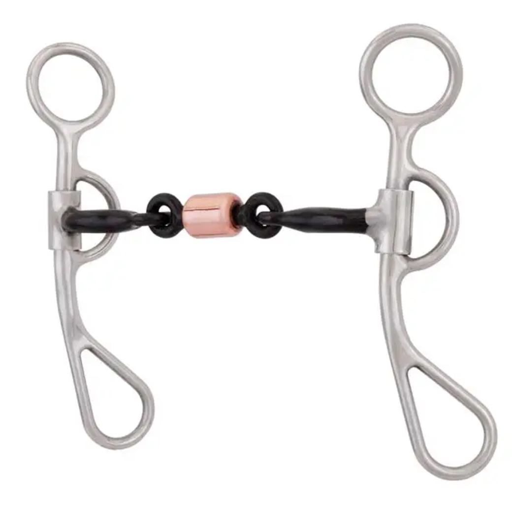 Cowboy Tack Dog Bone Argentine Short Shank Bit