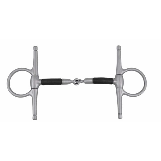 **Meta-Lab FG Reining Collection Full Cheek Snaffle w/Rubber Covered Bars
