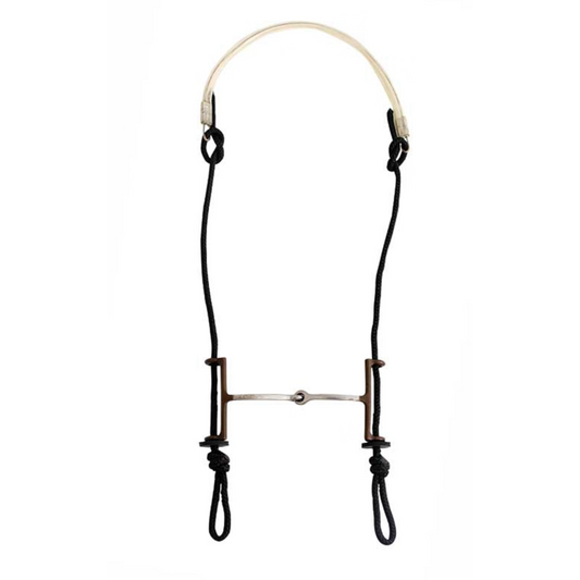 Metalab Sliding Gag Headstall w/ Square Snaffle Bit