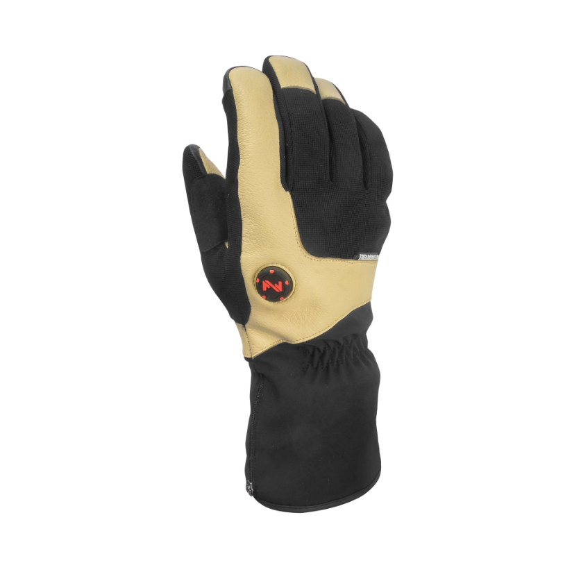 **Fieldsheer Unisex Blacksmith Heated Work Gloves - Black/Tan