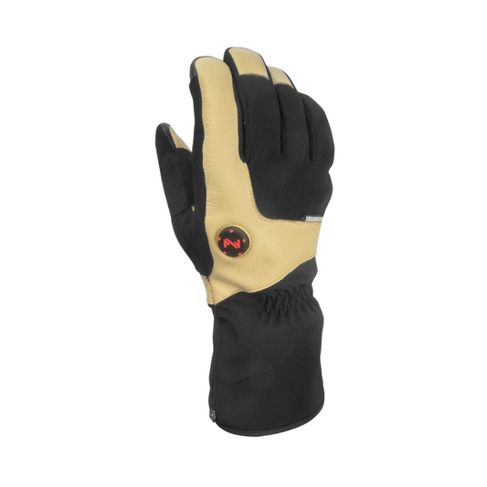 **Fieldsheer Unisex Blacksmith Heated Work Gloves - Black/Tan