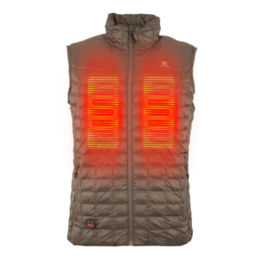 **Fieldsheer Men's Back Country Heated Vest -  Morel