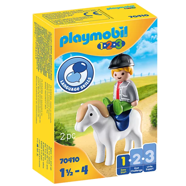 Playmobil Boy w/Pony