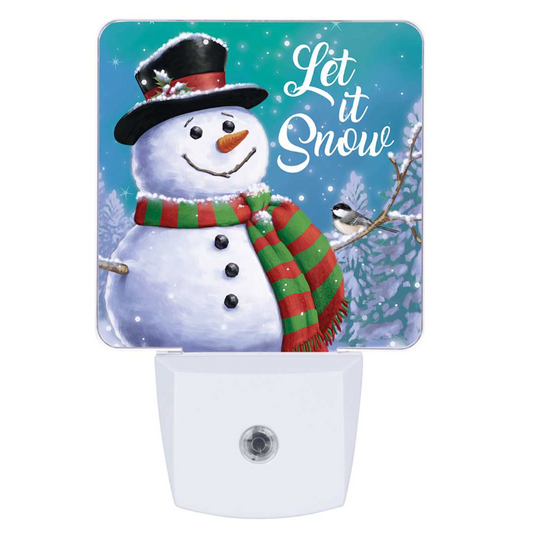 Edenborough Let It Snow Nightlight - Snowman