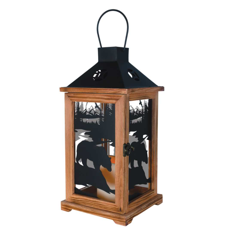 Edenborough Lantern Silhouette - Bear