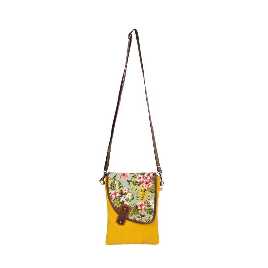 Edenborough Crossbody Small Yellow/Floral