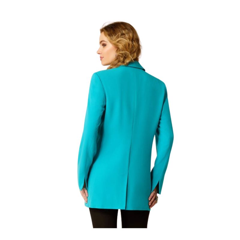 Ariat Women's Long Sleeve Totally Turquoise Blazer - Capri Breeze