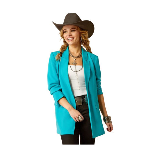 Ariat Women's Long Sleeve Totally Turquoise Blazer - Capri Breeze