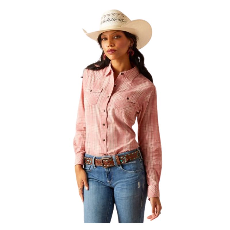 Ariat Women's Nazca Snap Long Sleeve Shirt - Plaid
