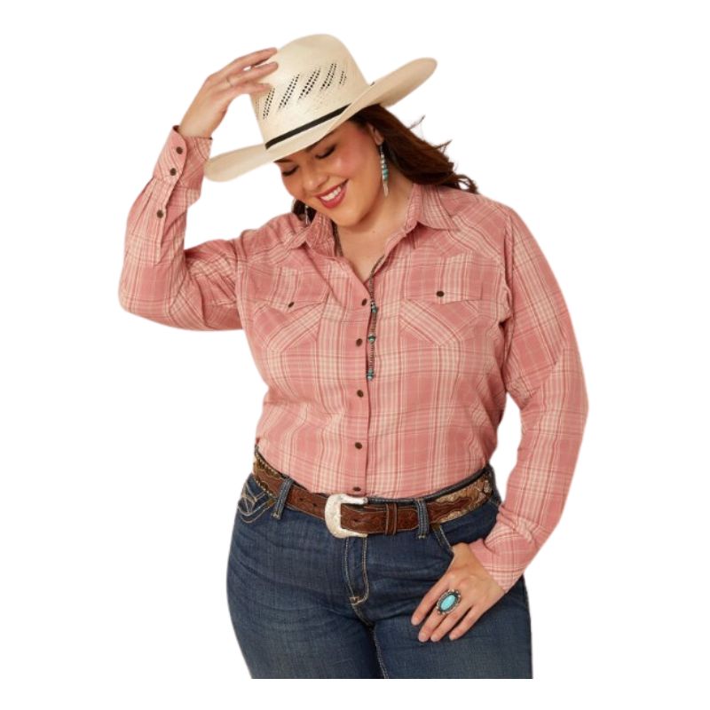 Ariat Women's Nazca Snap Long Sleeve Shirt - Plaid