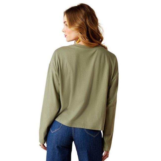 Ariat Women's Wanderer Long Sleeve Shirt - Sea Spray