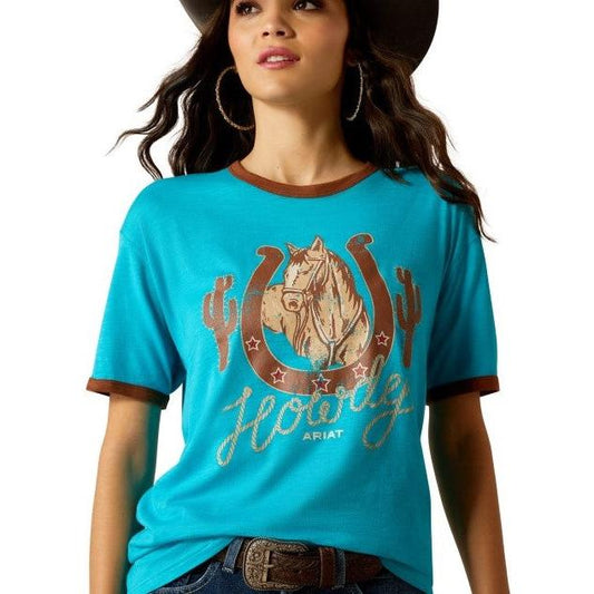 Ariat Women's Howdy T-Shirt - Capri Breeze