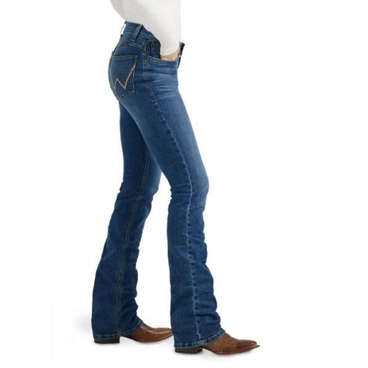 Wrangler Women's HO24 West Willow Boot Cut Jean- Norah