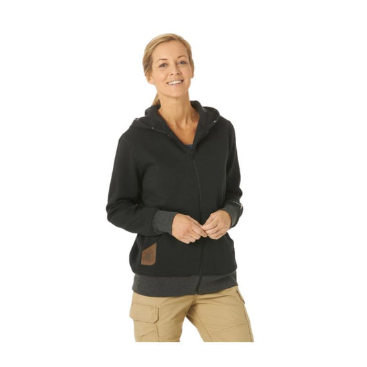 Wrangler Womens Riggs Workwear Hoodie  Black