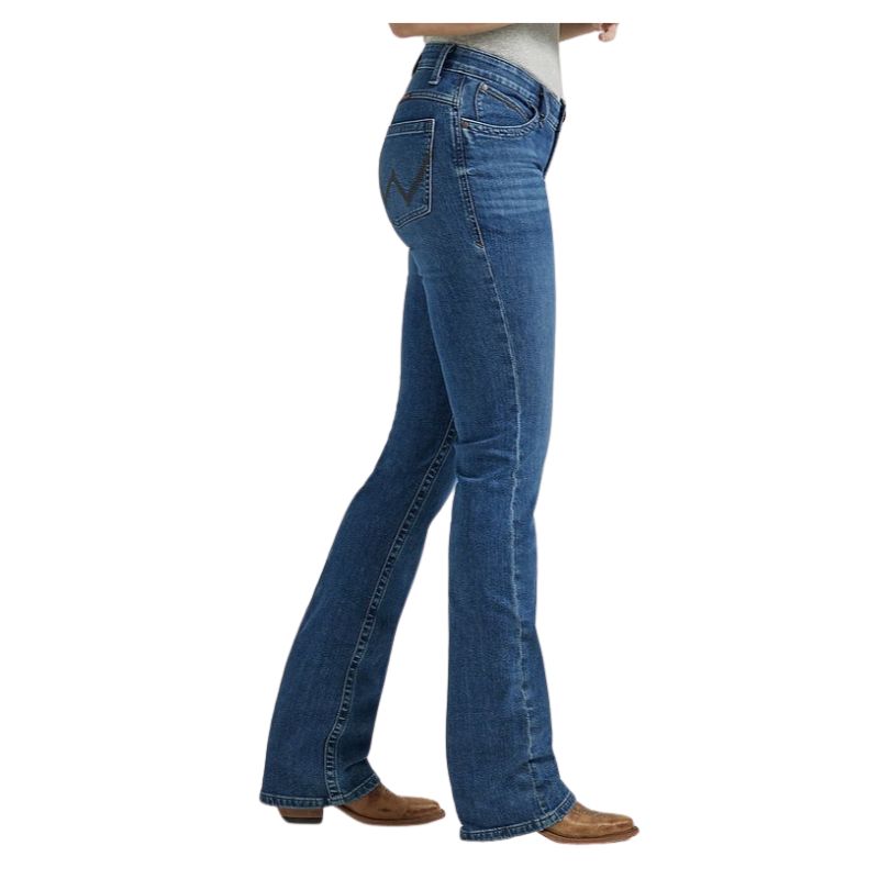 Wrangler Women's Ultimate Riding Willow Mid Rise Bootcut Jeans - Jennifer