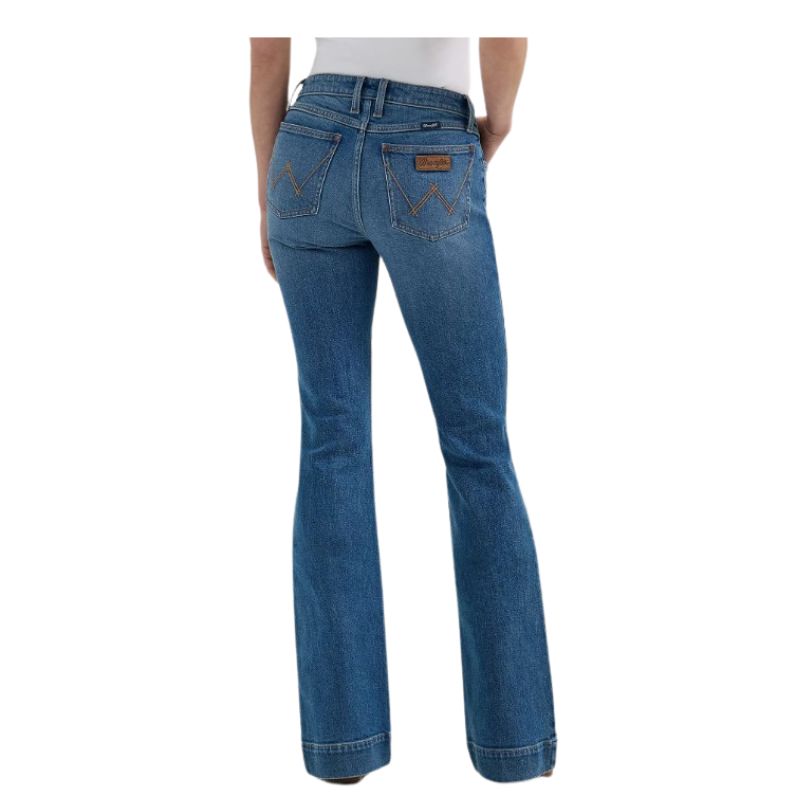 Wrangler Women's Mae Midrise Trouser Jean- Allison