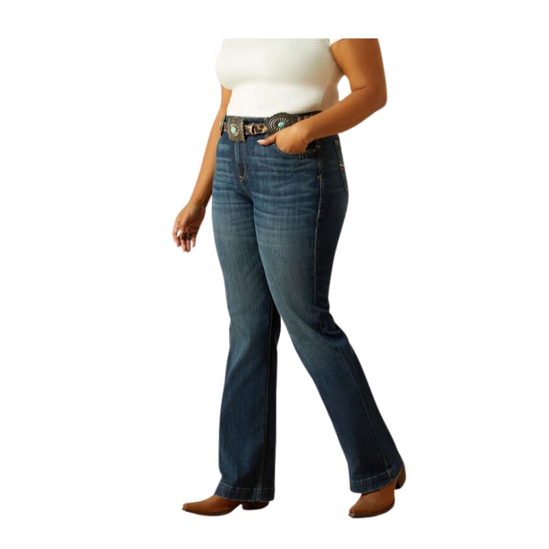 Ariat Women's Perfect Rise Ruth Slim Trouser Jean- Arkansas