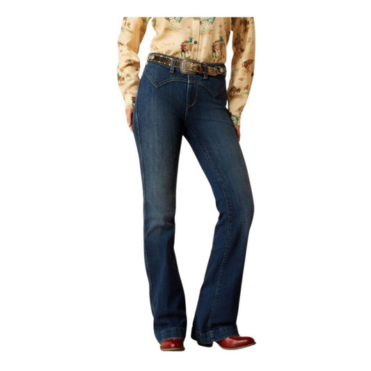 Ariat Women's High Rise Fiorella Slim Trouser Jean - Armenia