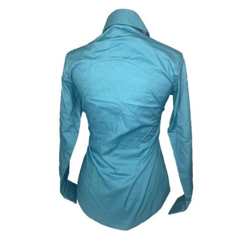 Panhandle Select Ladies LS Solid Snap Shirt