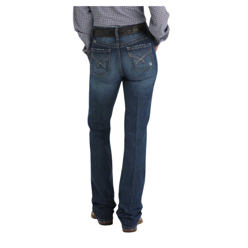 Cinch Women's Emerson High Rise Jeans- Medium Stone