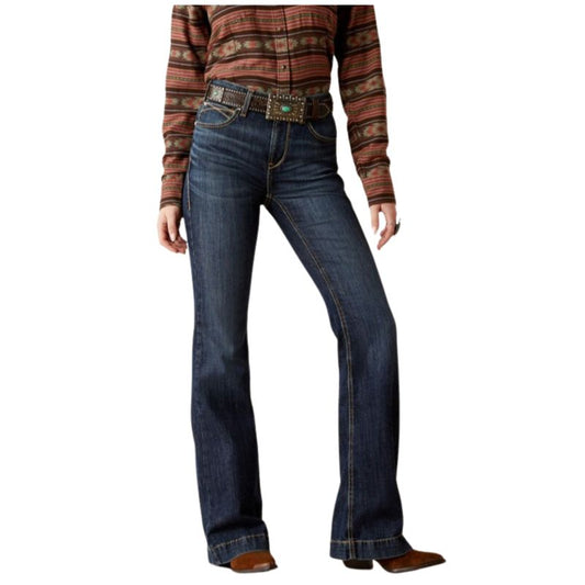 Ariat Women's High Rise Kimber Slim Trouser Jeans - Florida