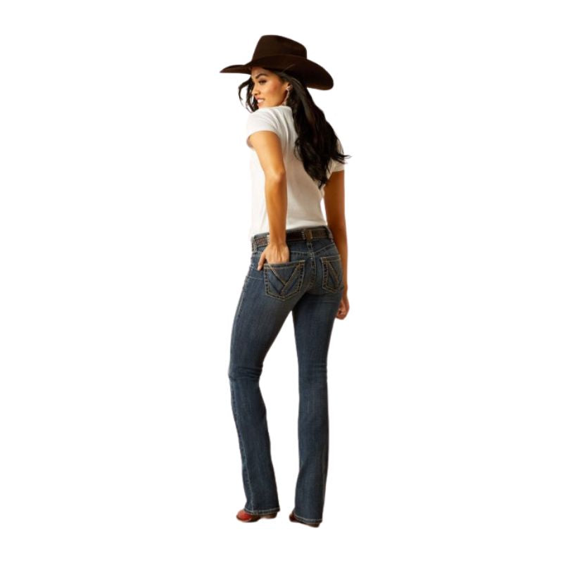 Ariat Women's Low Rise Freya Boot Cut Jeans - Pasadena