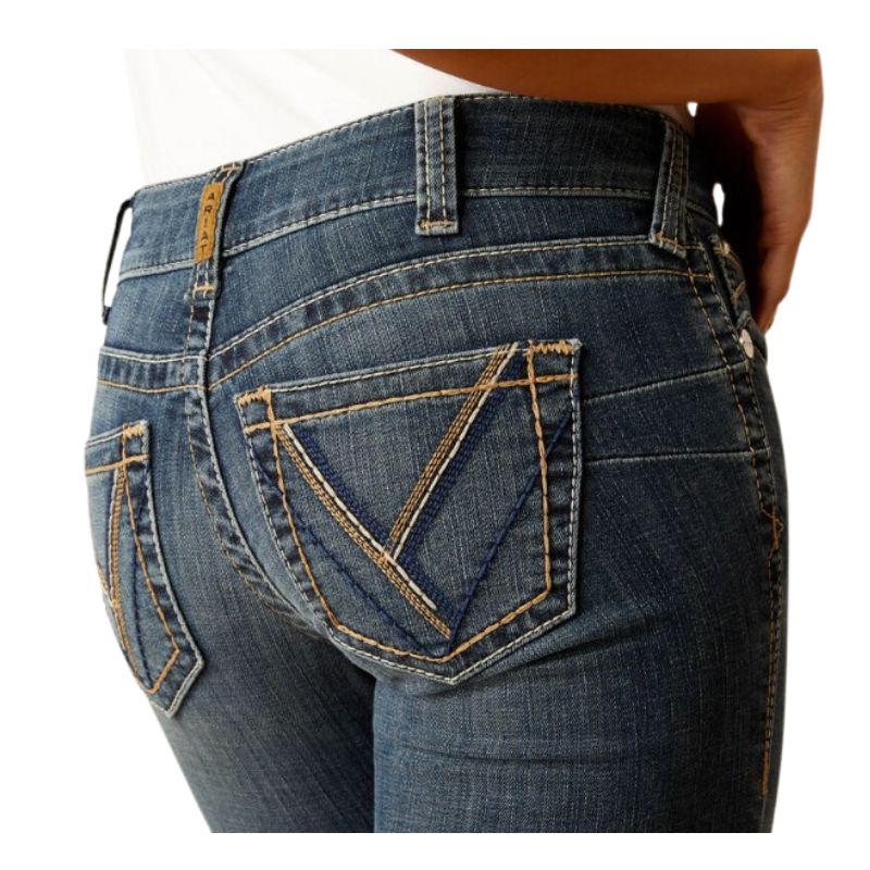 Ariat Women's Low Rise Freya Boot Cut Jeans - Pasadena