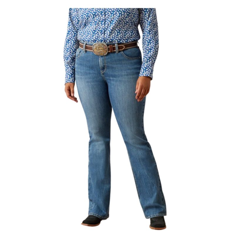 Ariat Women's Perfect Rise Naz Boot Cut Jean- Crete