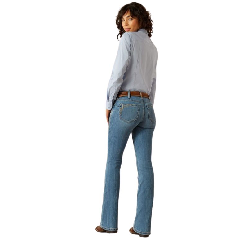 Ariat Women's Perfect Rise Naz Boot Cut Jean- Crete