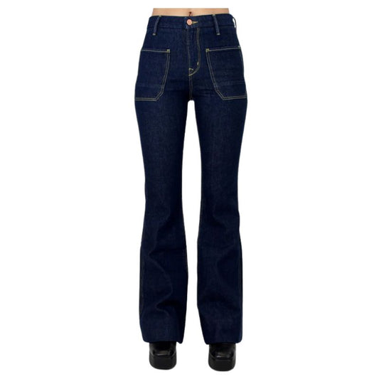 Porter Blue Wanderer High Rise Flare In Gracie
