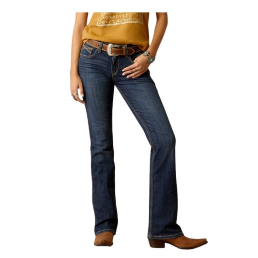 Ariat Women's Perfect Rise Desiree Boot Cut Jeans - Midnight