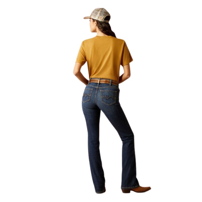 Ariat Women's Perfect Rise Desiree Boot Cut Jeans - Midnight
