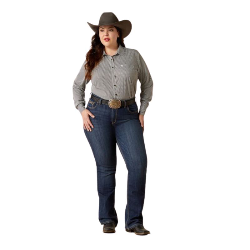 Ariat Women's Perfect Rise Desiree Boot Cut Jeans - Midnight