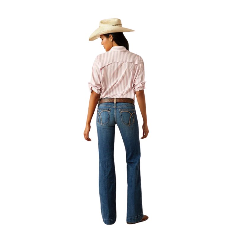 Ariat Women's Mid Rise Hasley Slim Trouser Jeans- Vermont